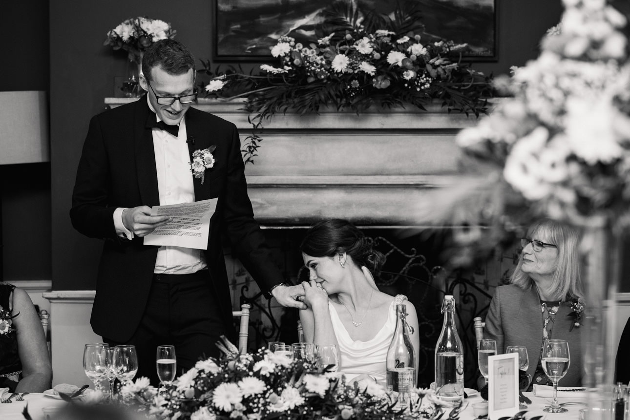 SUMMER WEDDING AT THE SWAN HOTEL BIBURY 47 emotional speeches at the swan hotel in bibury