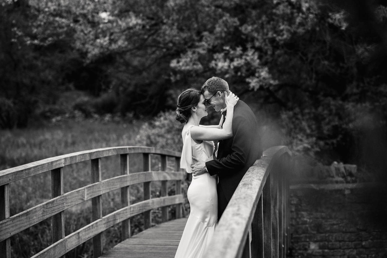 SUMMER WEDDING AT THE SWAN HOTEL BIBURY 52 bride and groom portrait bibury