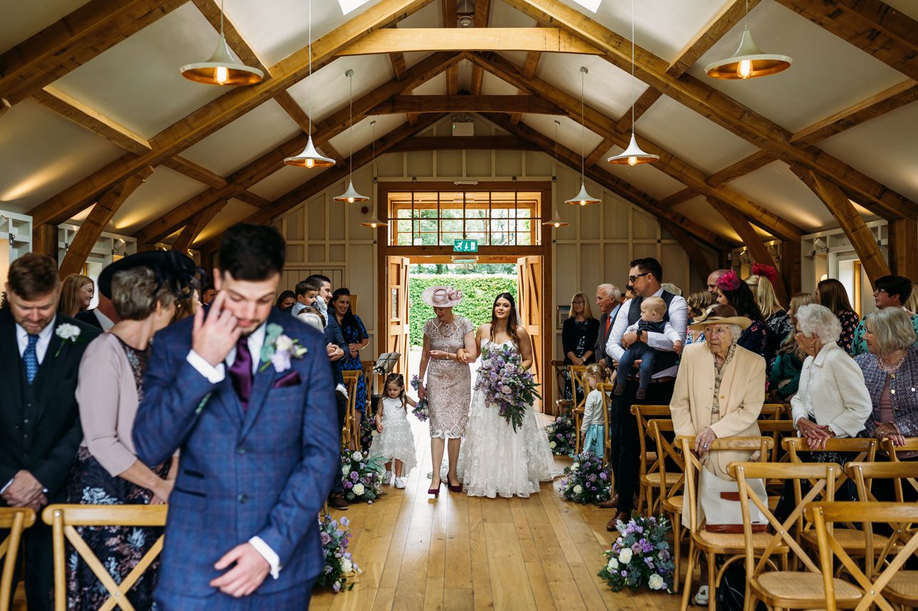 Hyde Barn wedding