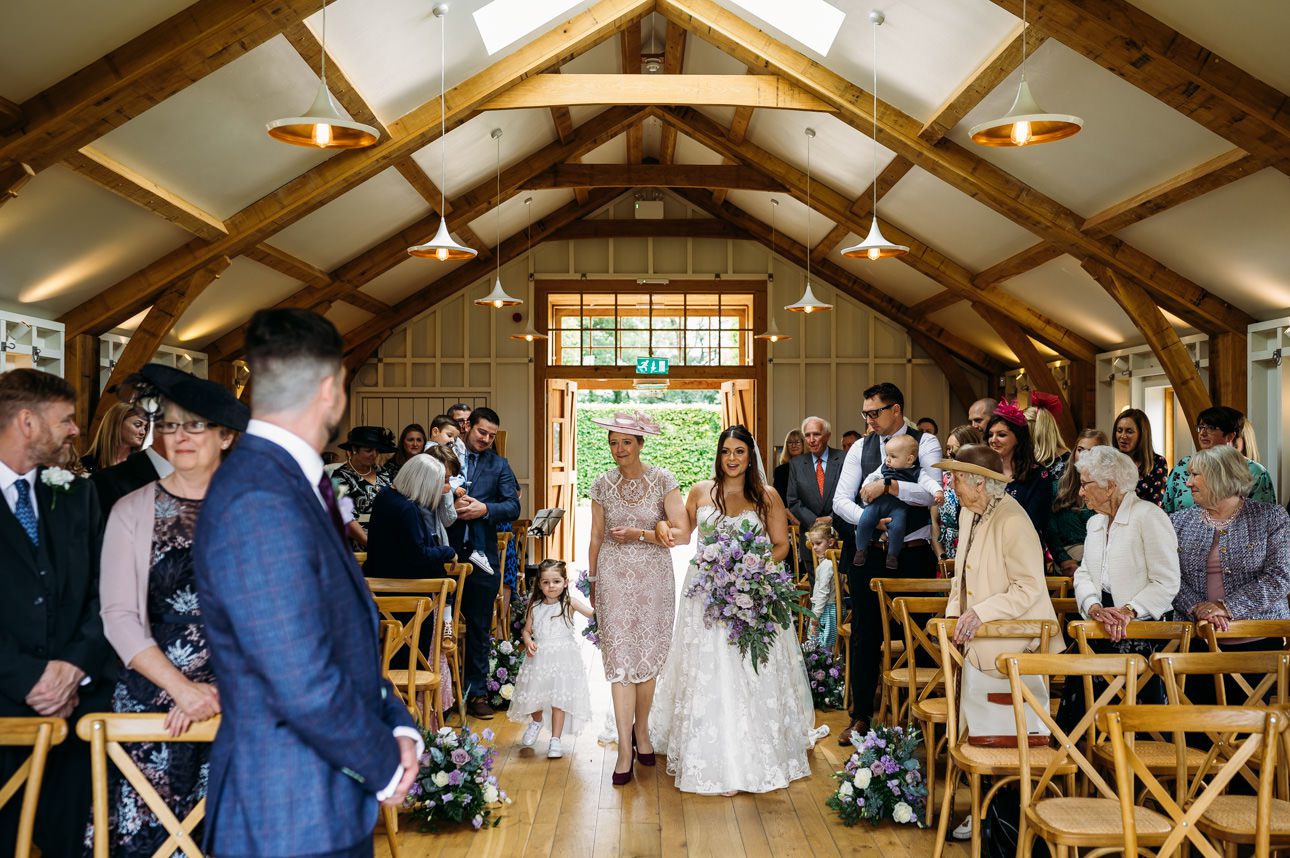 Hyde Barn wedding