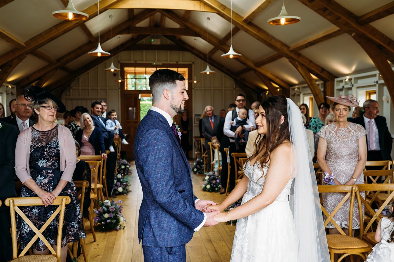 Hyde Barn wedding