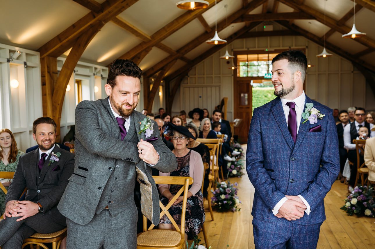 Hyde Barn wedding
