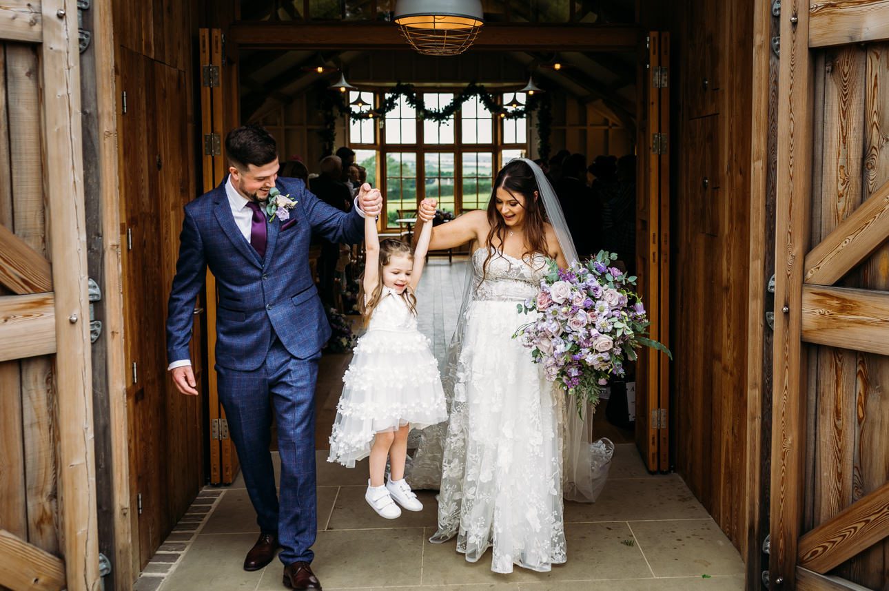 Hyde Barn wedding