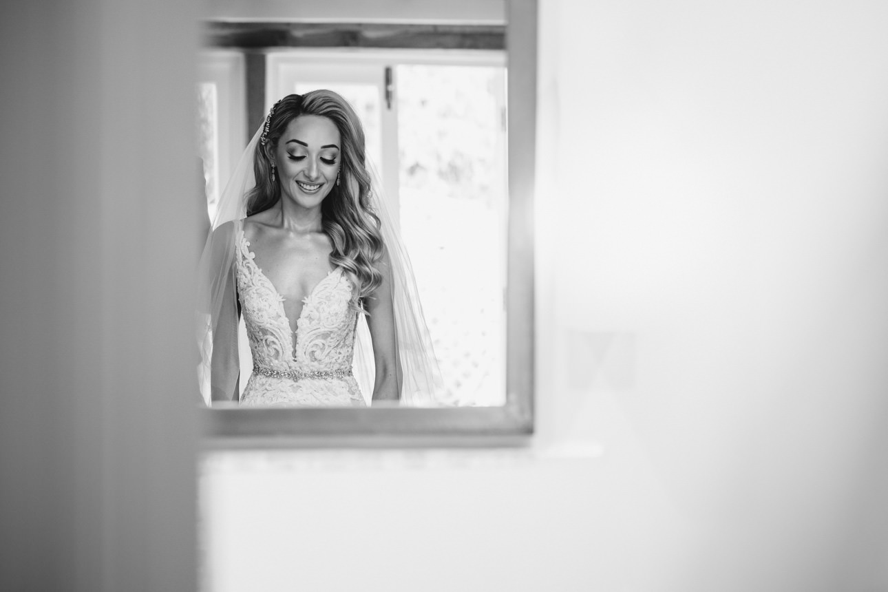 AN AUTUMN CRIPPS BARN WEDDING 12 Cassina Cottages wedding bridal preparations