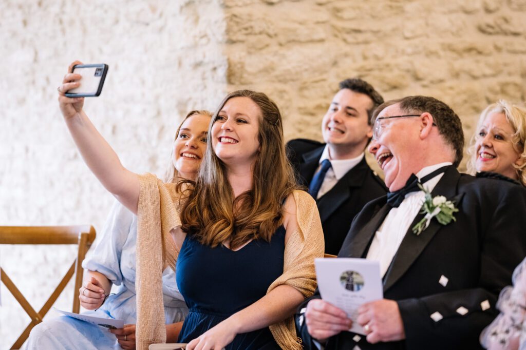 Chloe and Andrew Kingscote Barn wedding 186