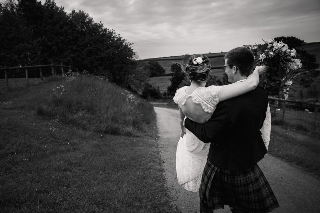 Chloe and Andrew Kingscote Barn wedding 452