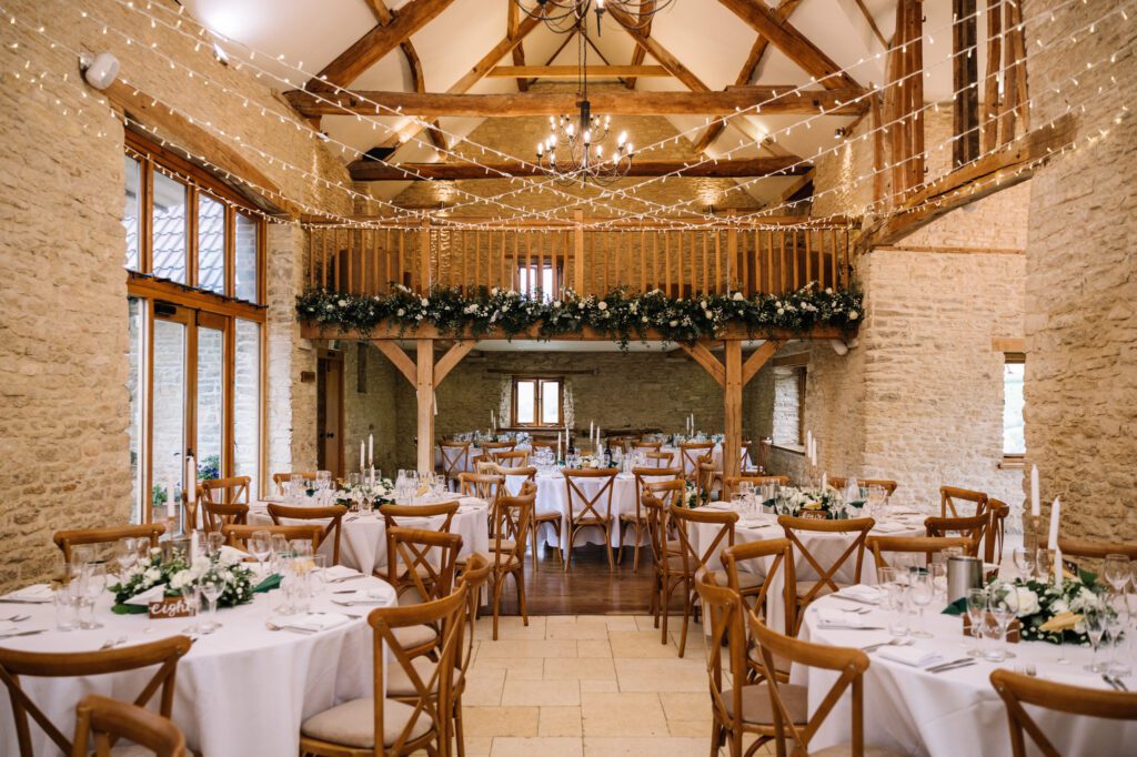 Chloe and Andrew Kingscote Barn wedding 492