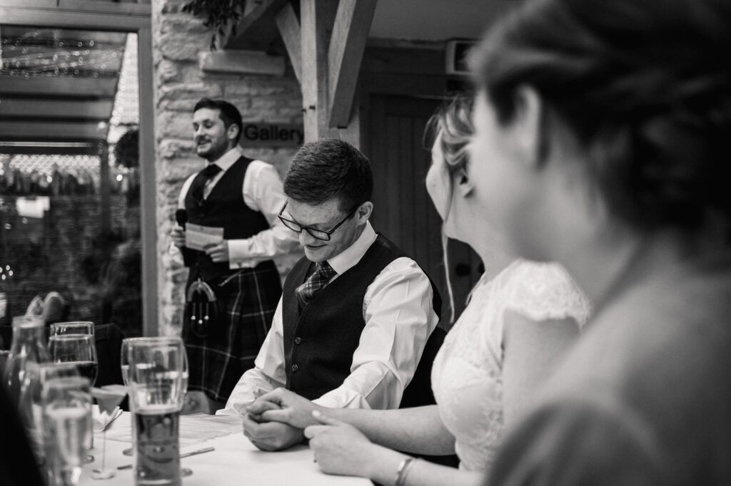 Chloe and Andrew Kingscote Barn wedding 591