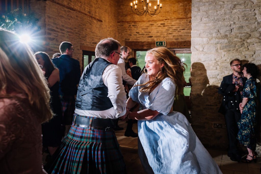 Chloe and Andrew Kingscote Barn wedding 742