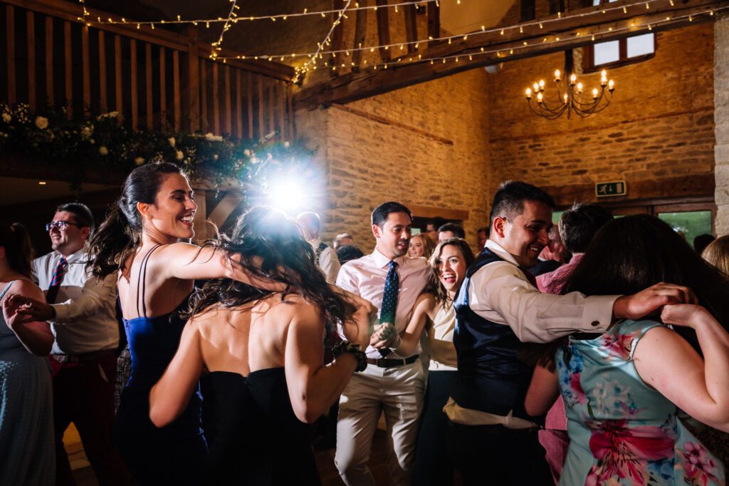 Chloe and Andrew Kingscote Barn wedding 760