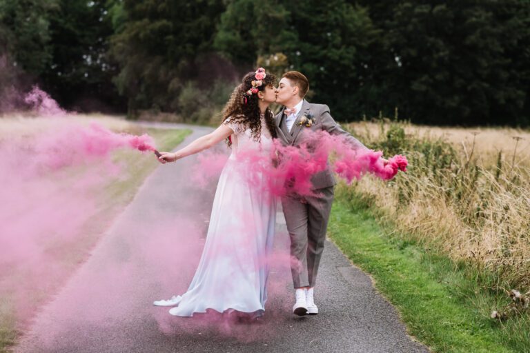 Lapstone Barn summer wedding