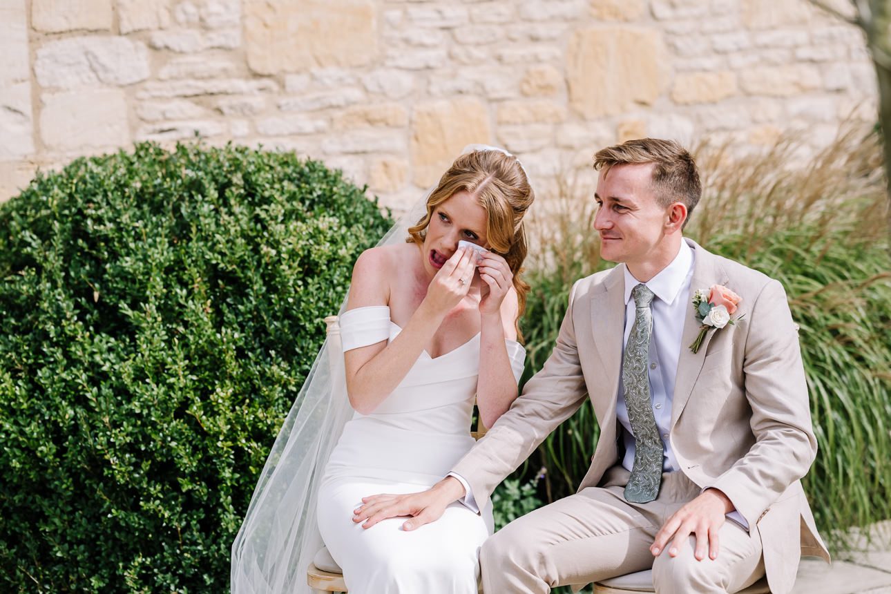 barn at Upcote wedding