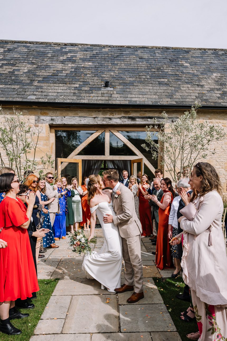 Barn at Upcote confetti