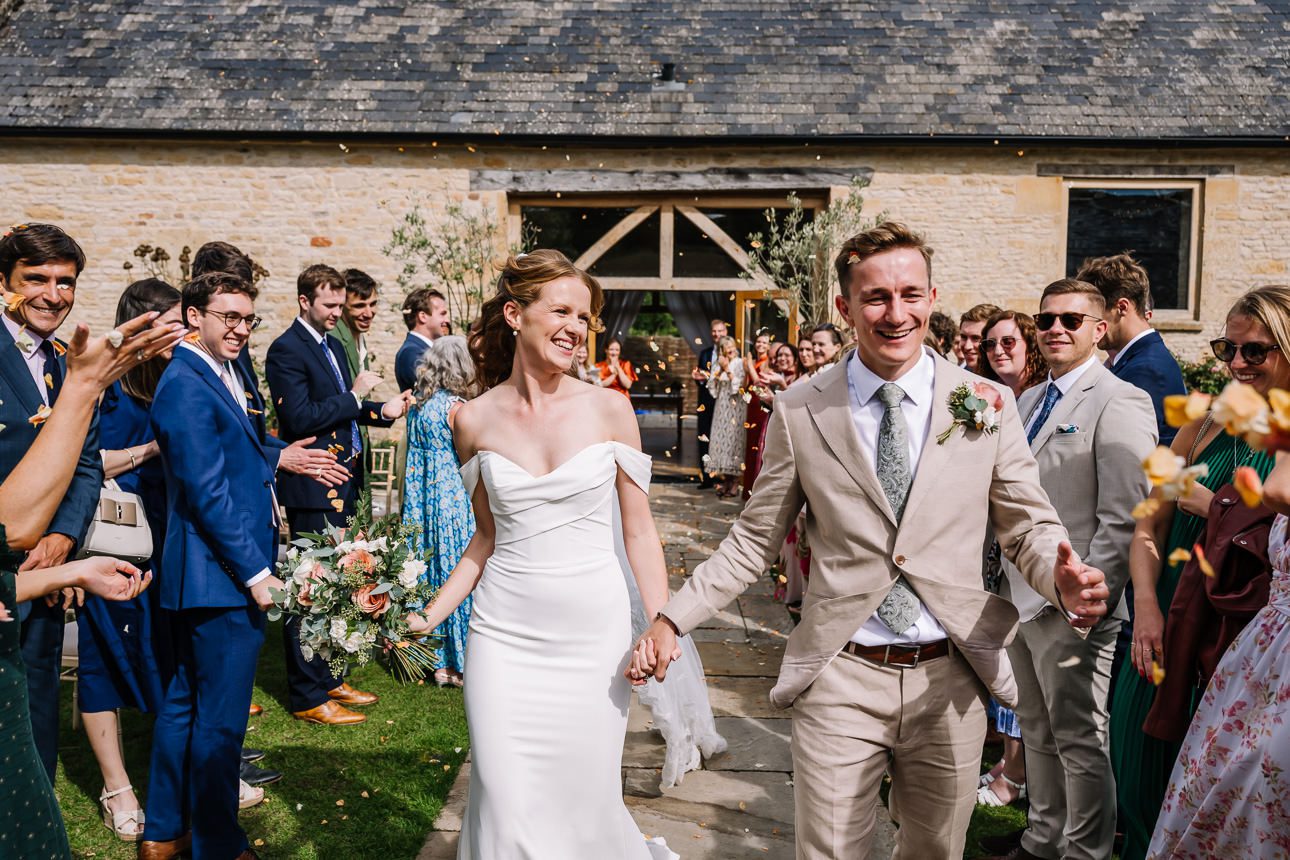 Barn at Upcote confetti