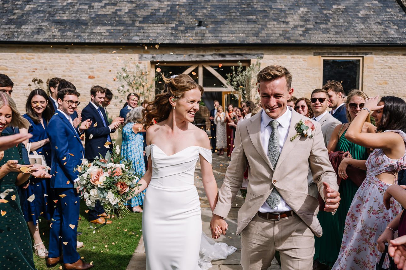 Barn at Upcote confetti