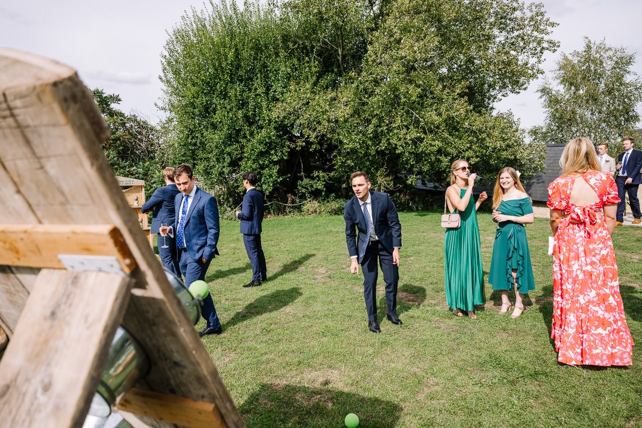 outdoor wedding games