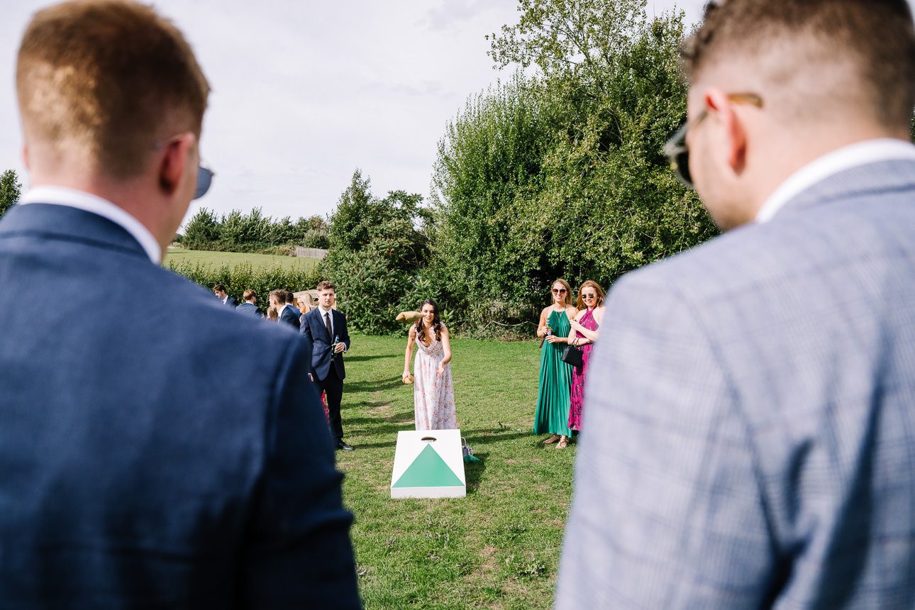 outdoor wedding games