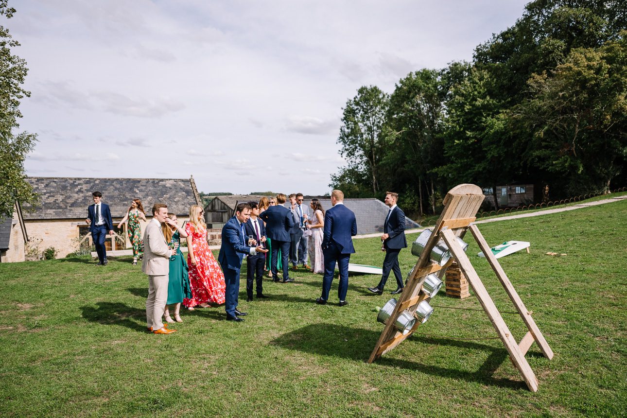 outdoor wedding games