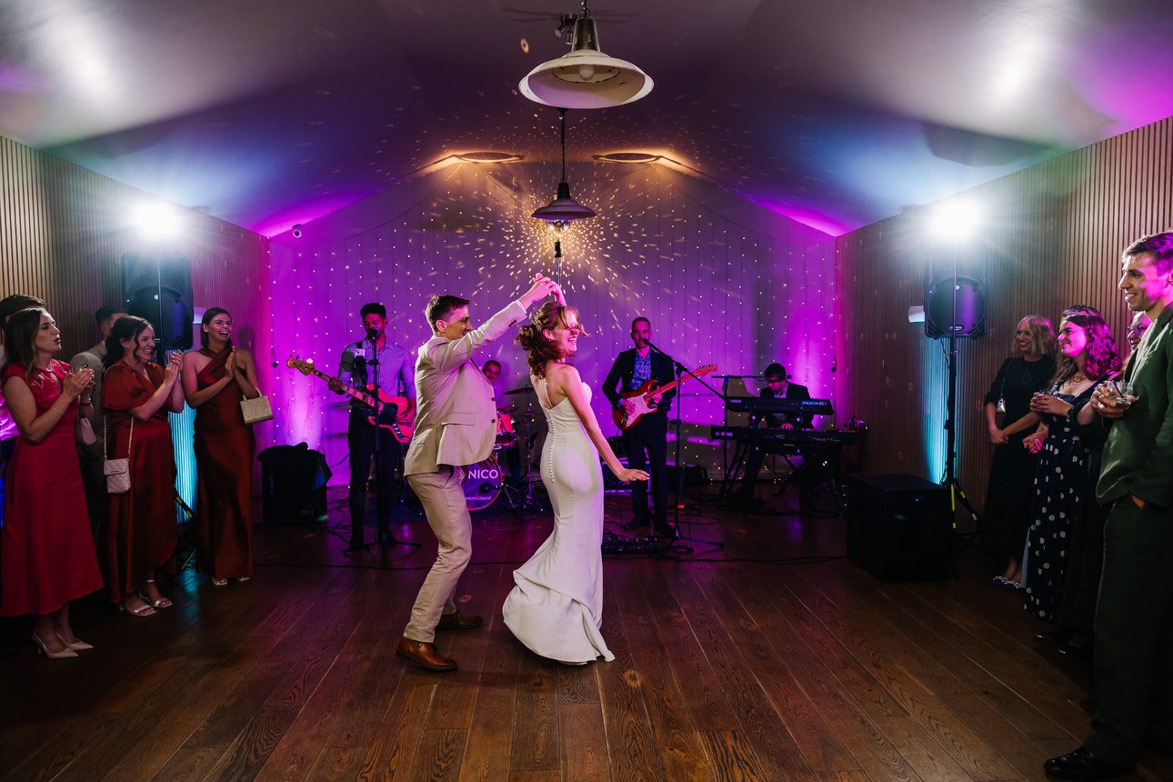 Emma and Jamie Barn at Upcote wedding 632