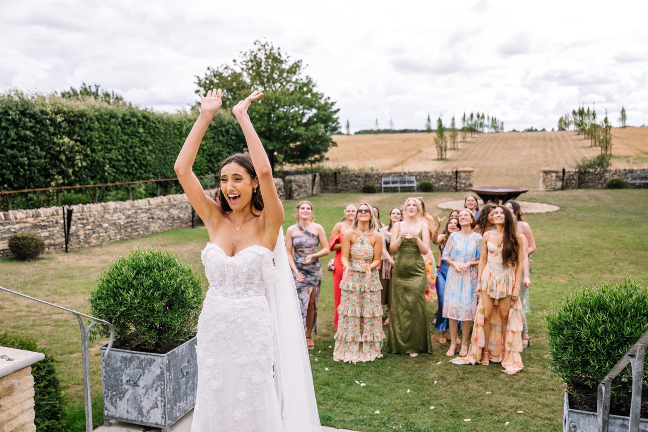 Cripps Barn outdoor wedding ceremony