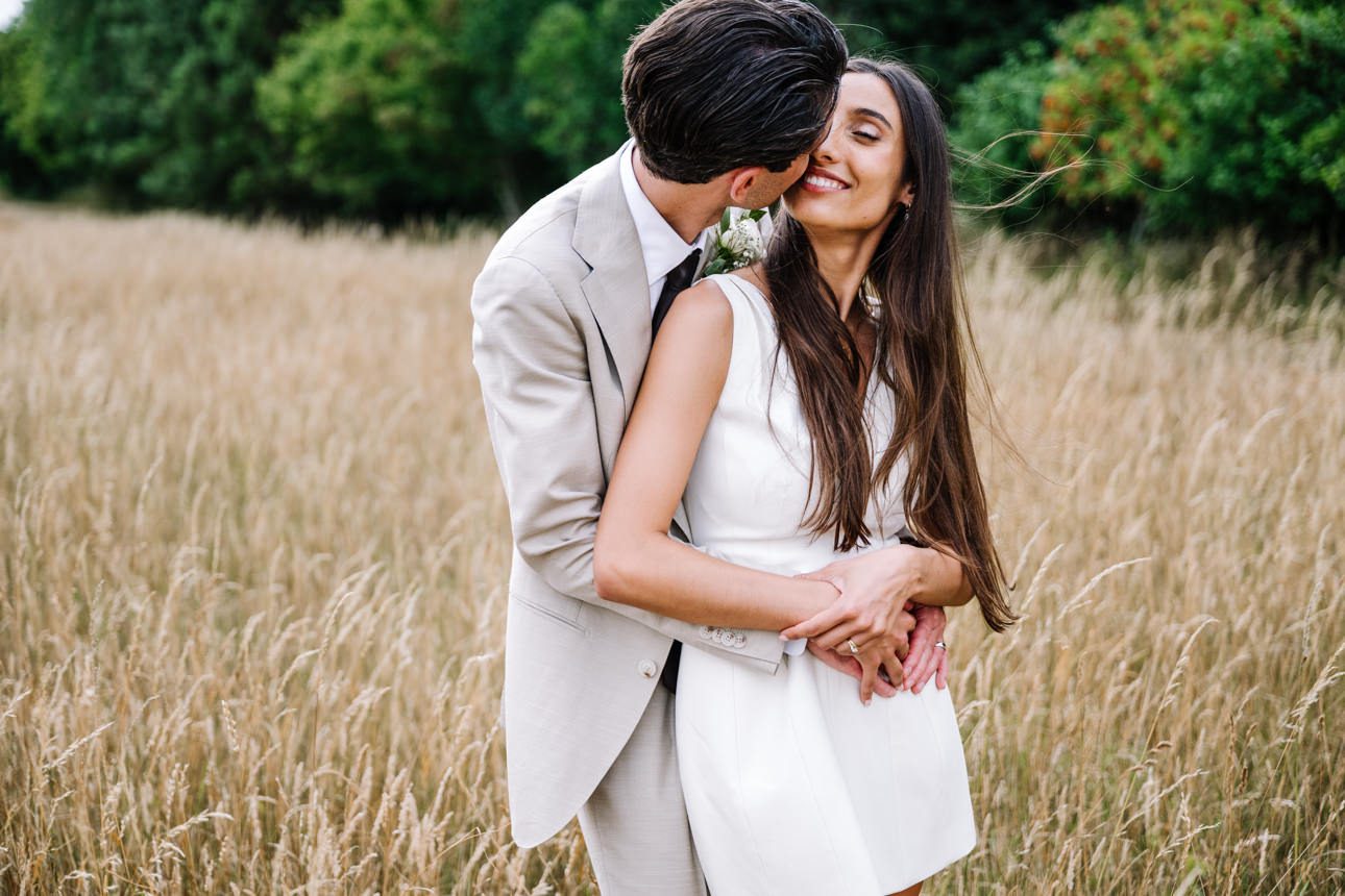 natural wedding photography at Cripps Barn