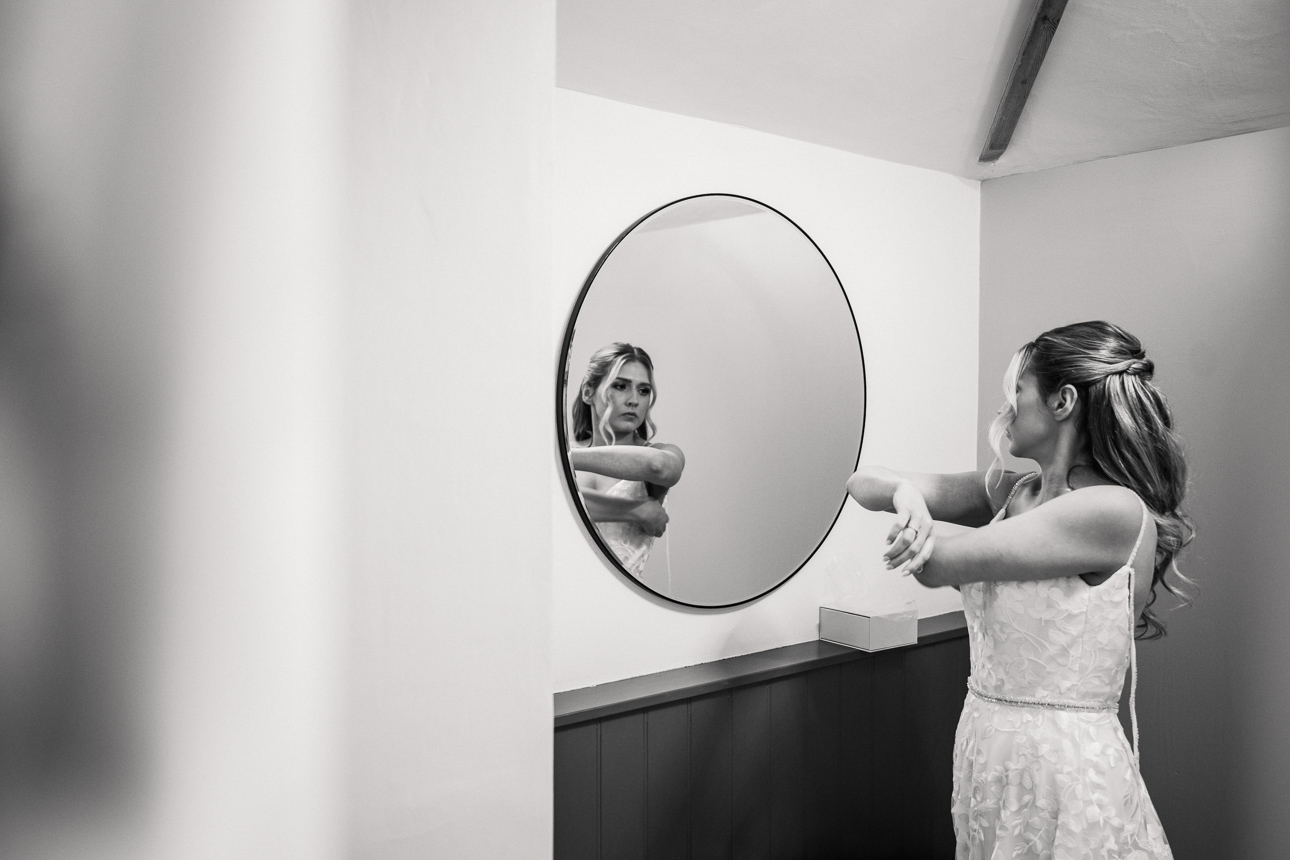 Becky and Craig Kingscote Barn Wedding 162