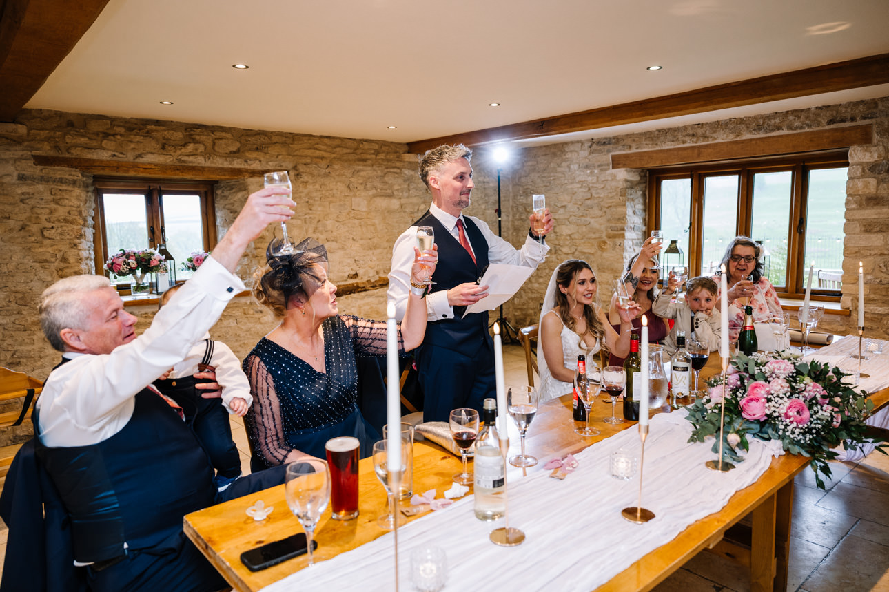 KINGSCOTE BARN GOLDEN HOUR WEDDING 44 Becky and Craig Kingscote Barn Wedding 657