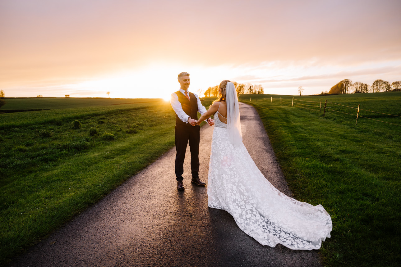KINGSCOTE BARN GOLDEN HOUR WEDDING 33 Becky and Craig Kingscote Barn Wedding 761
