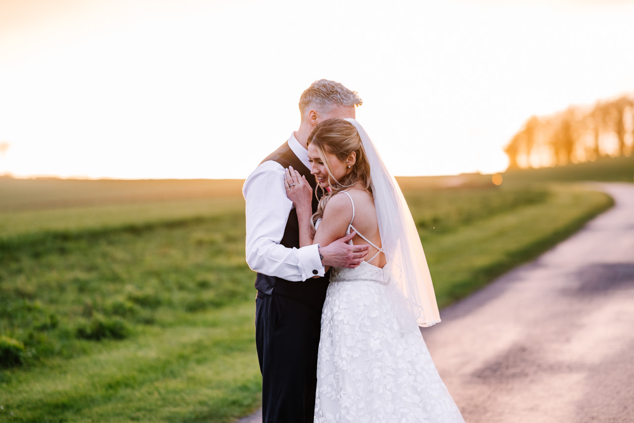 KINGSCOTE BARN GOLDEN HOUR WEDDING 30 Becky and Craig Kingscote Barn Wedding 764