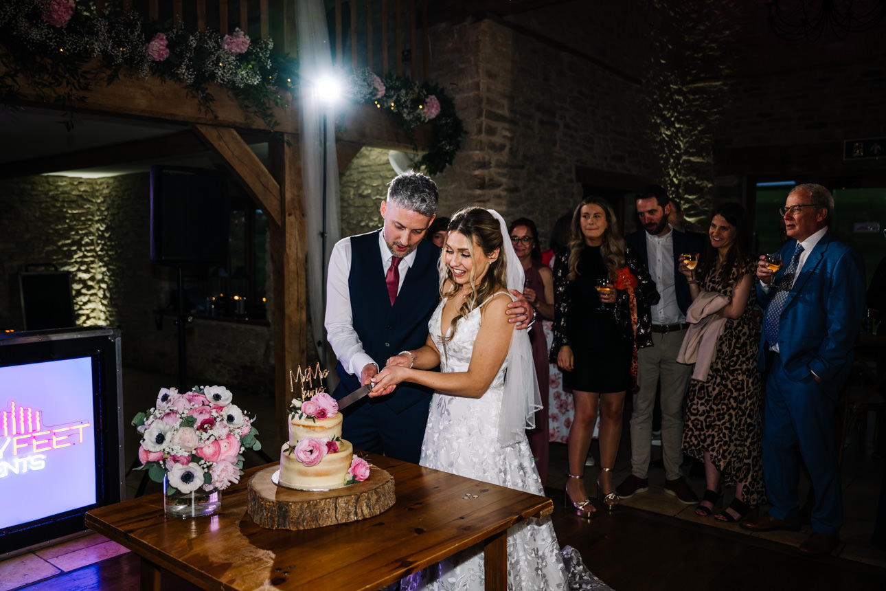 KINGSCOTE BARN GOLDEN HOUR WEDDING 49 Becky and Craig Kingscote Barn Wedding 787