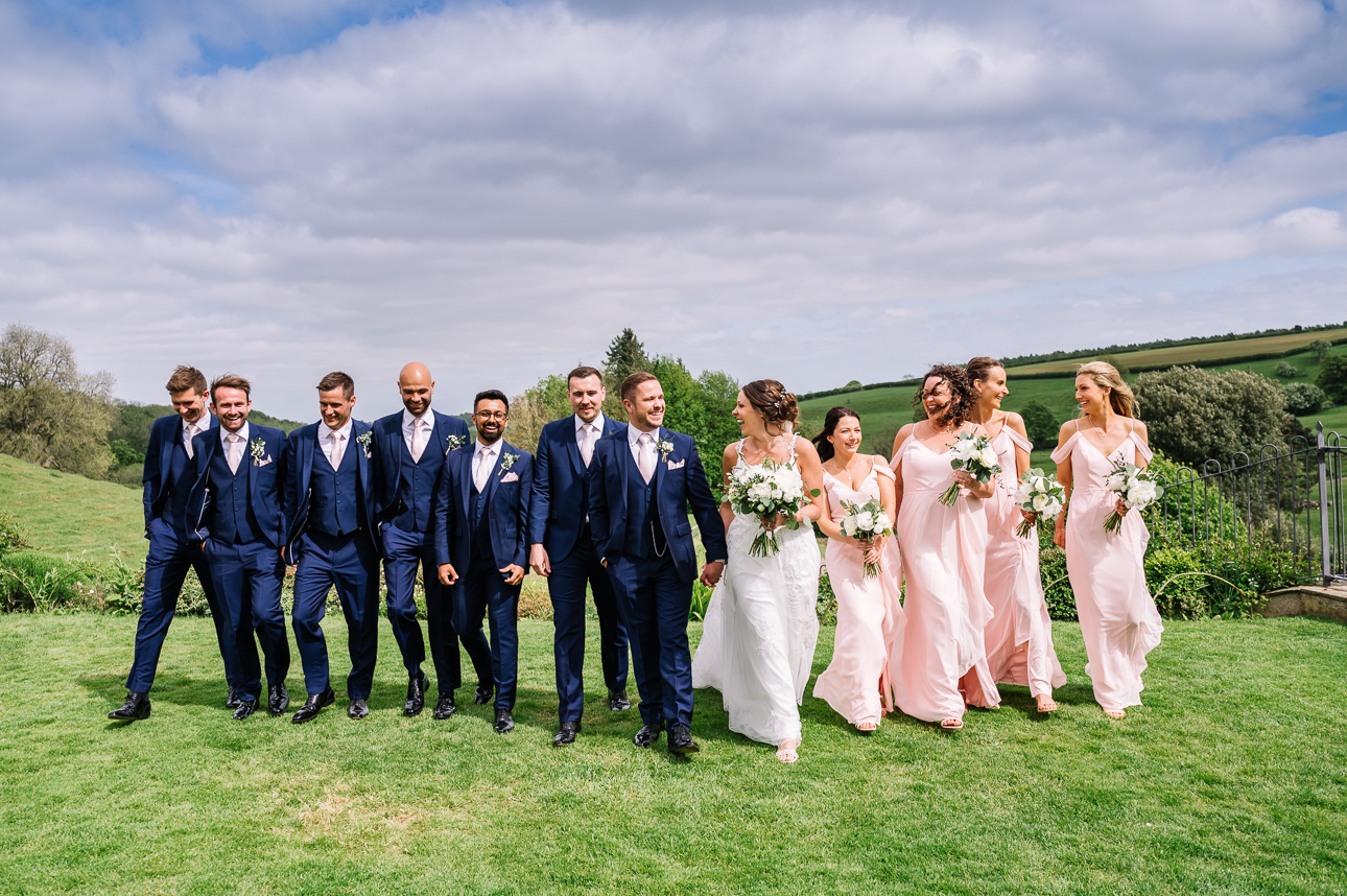 Claire and Tom Kingscote Barn wedding 498