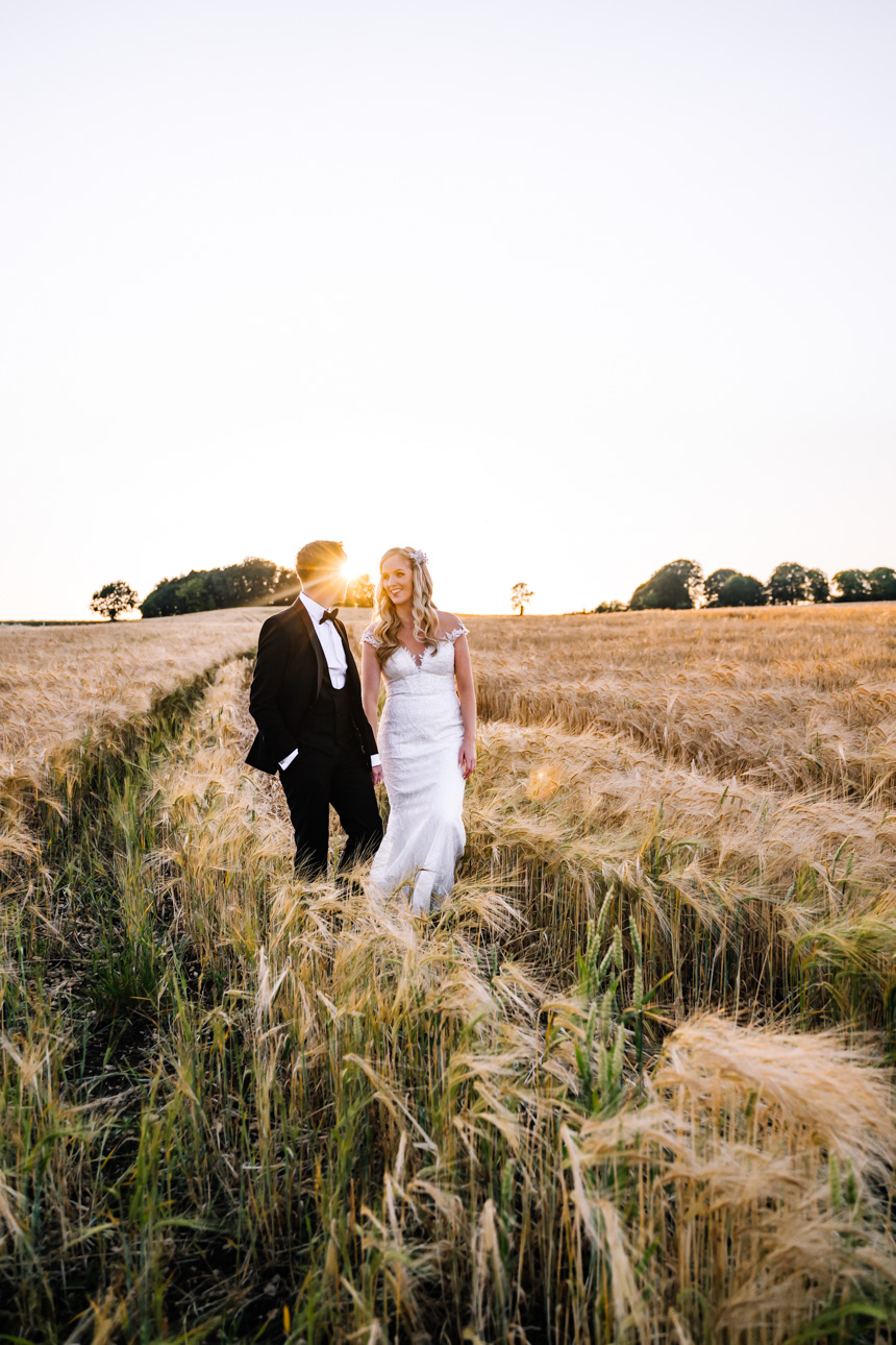 David and Chloe Kingscote Barn wedding 620