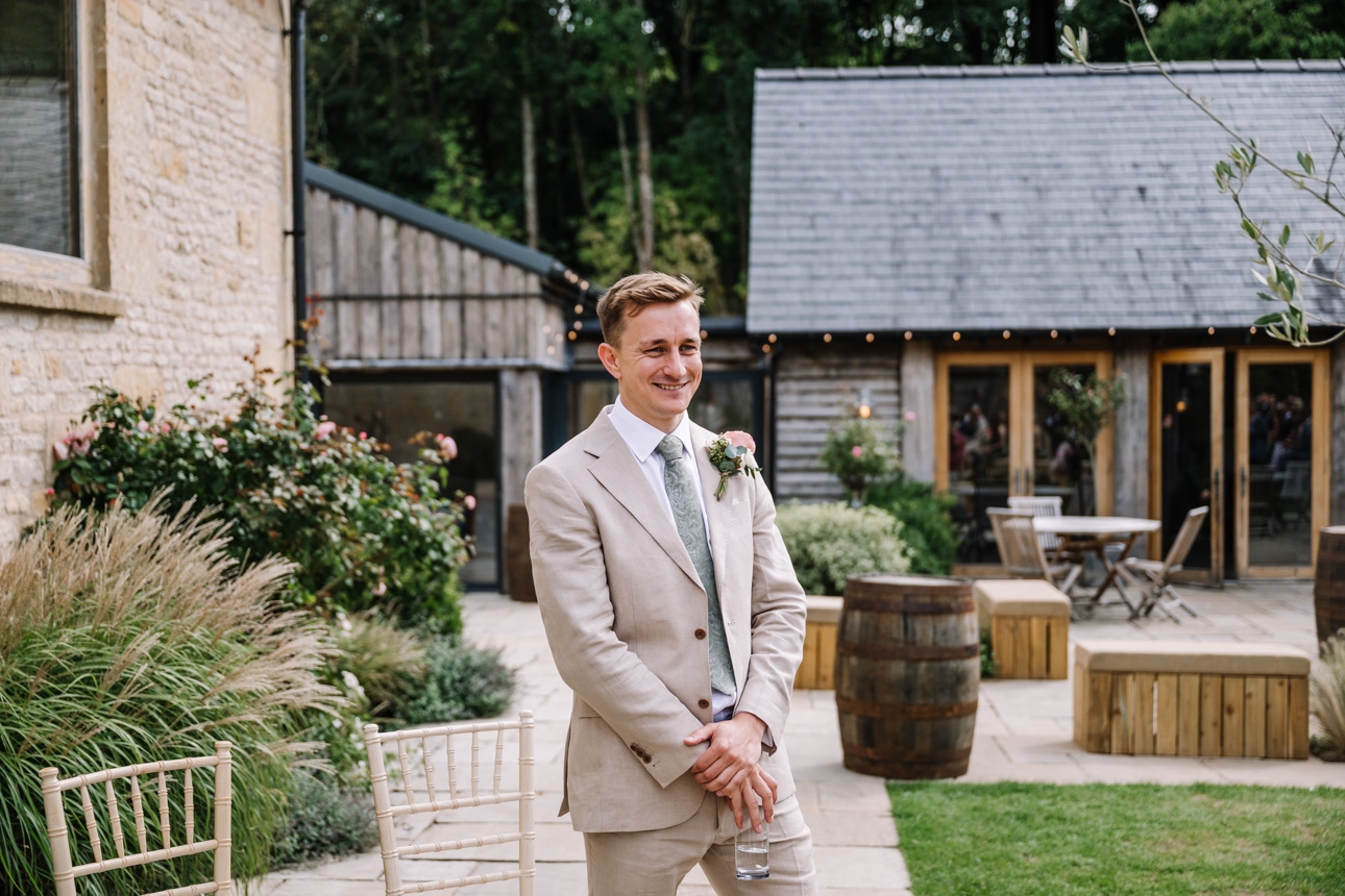 THE BARN AT UPCOTE WEDDING PHOTOGRAPHER 30 The Barn at Upcote Outdoor ceremony