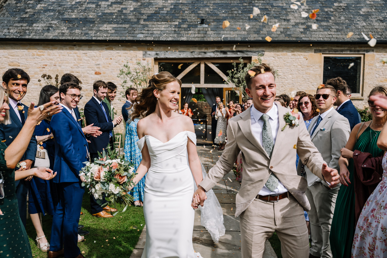 THE BARN AT UPCOTE WEDDING PHOTOGRAPHER 46 The Barn at Upcote Outdoor ceremony