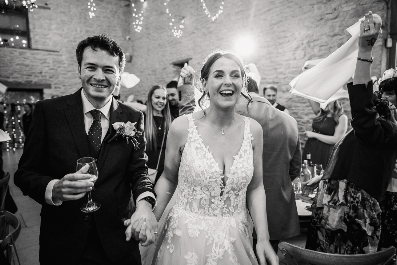 Kimberley and Barclay Kingscote Barn Wedding 774