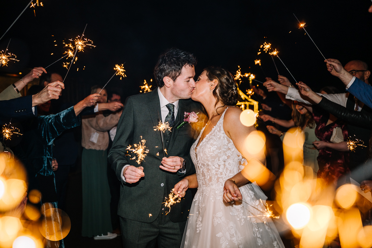 Kimberley and Barclay Kingscote Barn Wedding 848