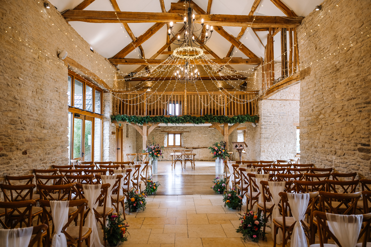 Liv and Oliver Kingscote Barn wedding 155