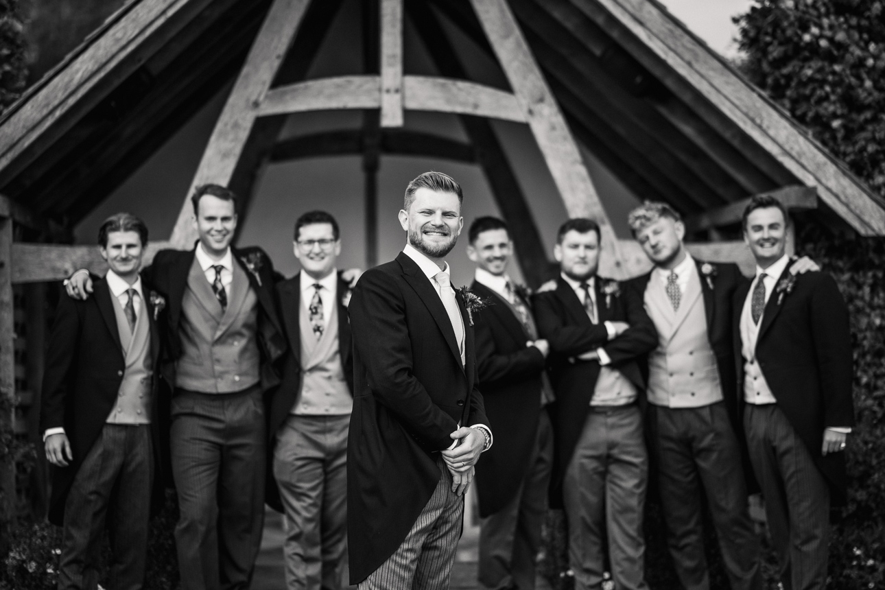 Liv and Oliver Kingscote Barn wedding 355