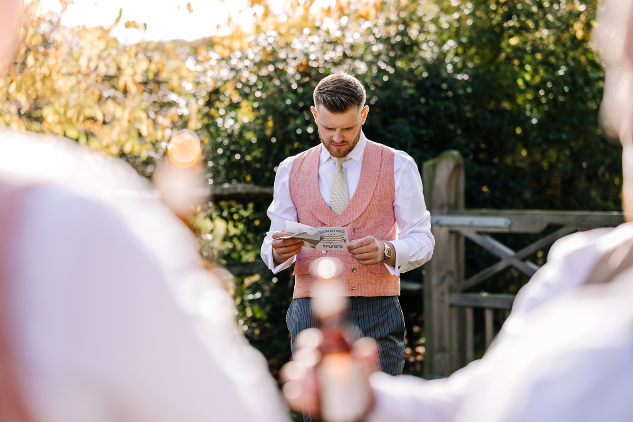 Bridal Preparations at Kingscote Barn