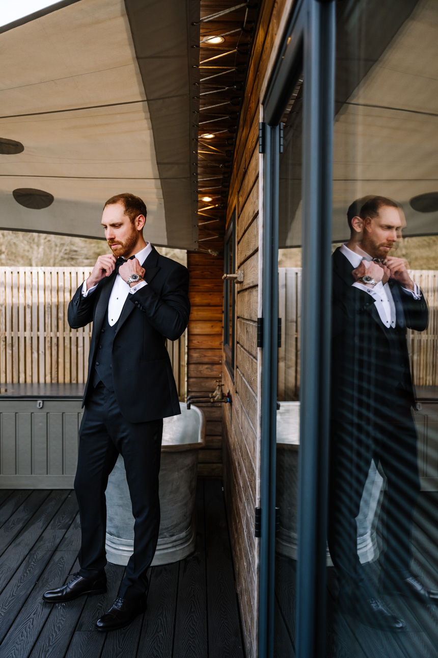 Bridal Preparations at Kingscote Barn