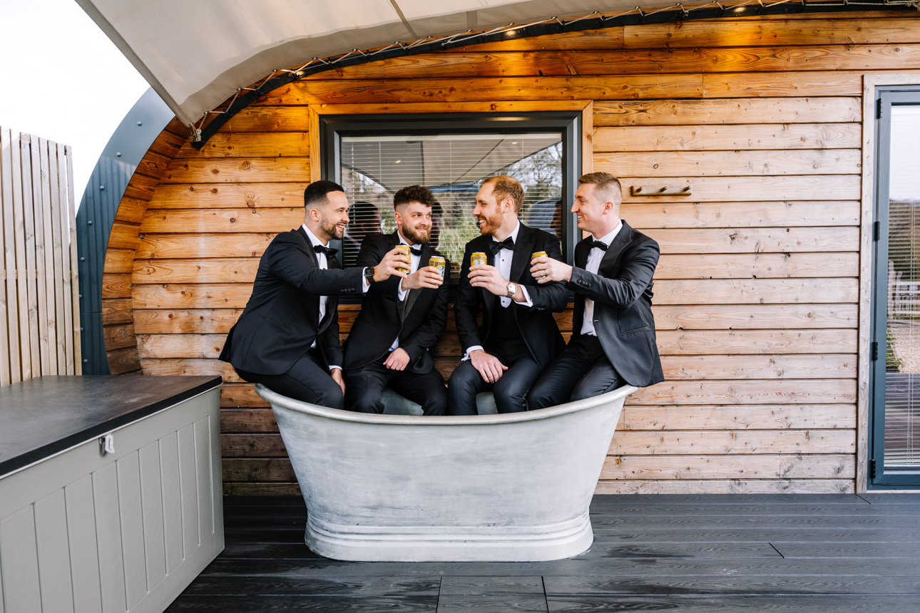 Bridal Preparations at Kingscote Barn