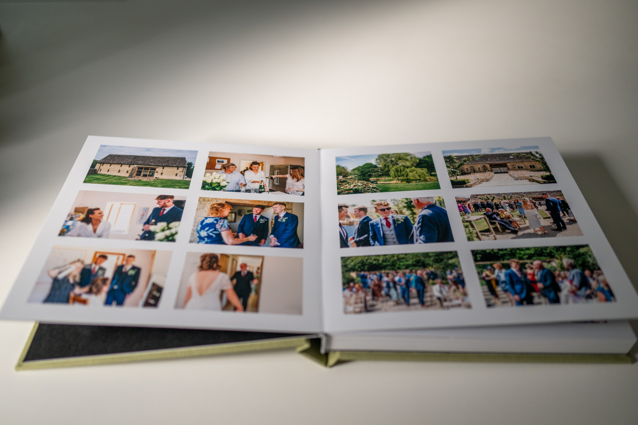 PRICES 21 Wedding album with linen cover