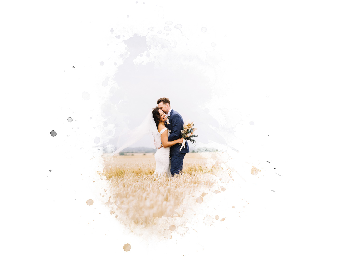PRICES 28 Fine art painted wedding portrait